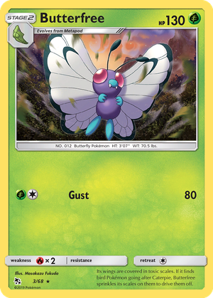 Butterfree card image