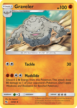 Graveler card image