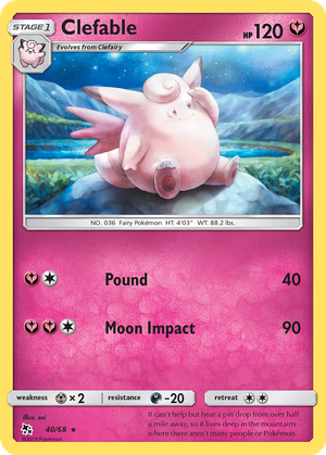Clefable card image