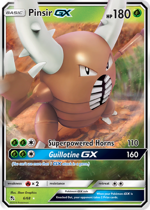 Pinsir GX card image