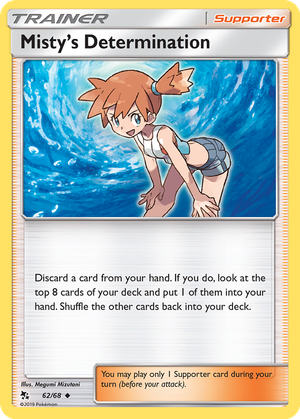 Misty's Determination card image