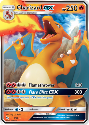 Charizard GX card image