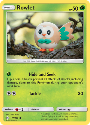Rowlet card image