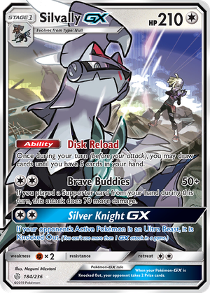 Silvally GX card image