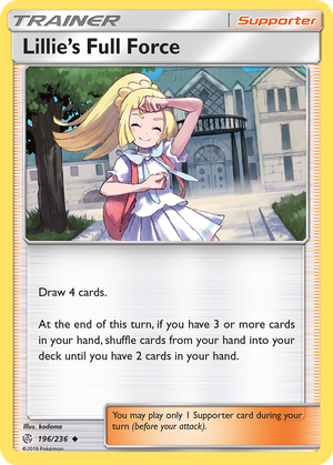 Lillie's Full Force card image