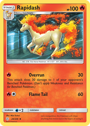 Rapidash card image
