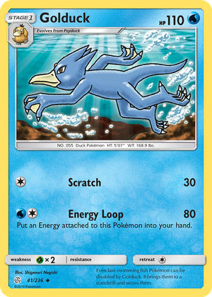 Golduck card image