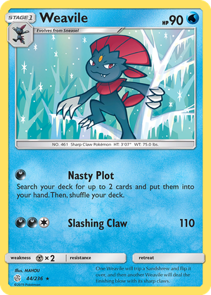 Weavile card image