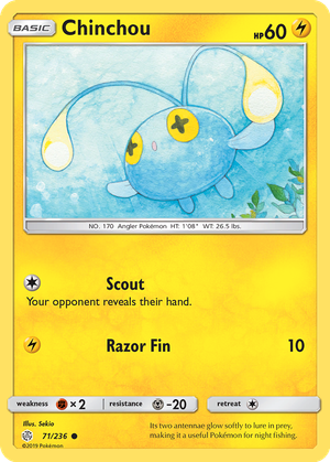 Chinchou card image