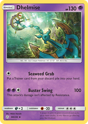 Dhelmise card image