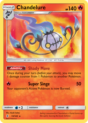 Chandelure card image