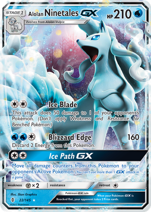 Alolan Ninetales GX card image