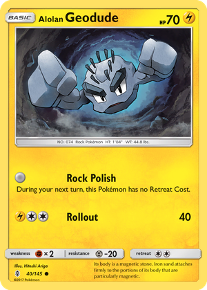 Alolan Geodude card image
