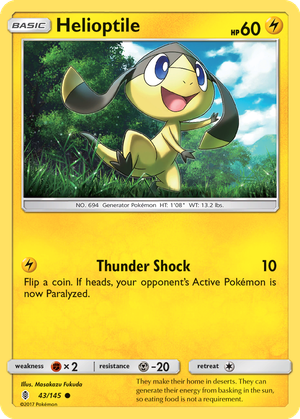 Helioptile card image