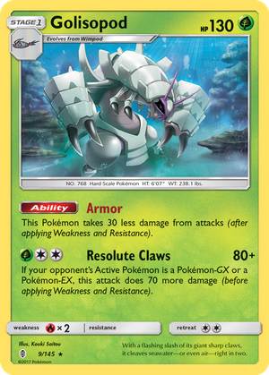 Golisopod card image