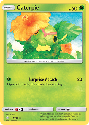 Caterpie card image