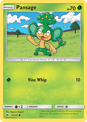 Pansage card image