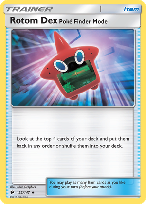 Rotom Dex (Poké Finder Mode) card image