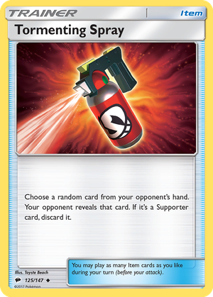 Tormenting Spray card image