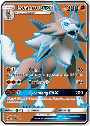Lycanroc GX card image