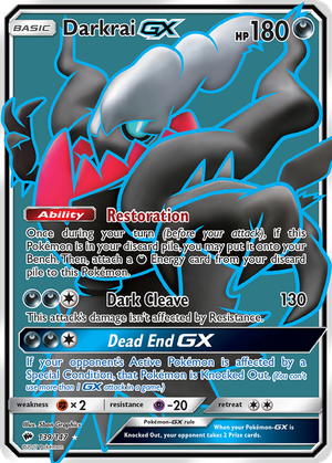 Darkrai GX card image