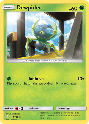 Dewpider card image