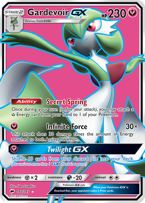 Gardevoir GX card image