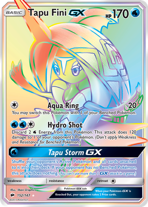 Tapu Fini GX card image