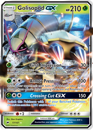 Golisopod GX card image