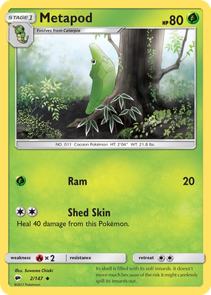 Metapod card image