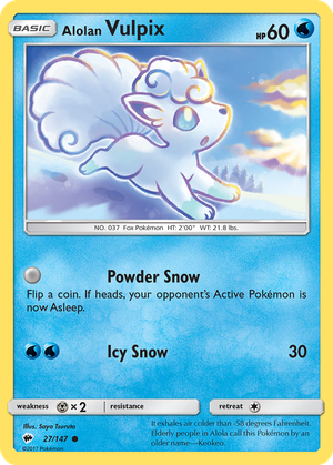 Alolan Vulpix card image
