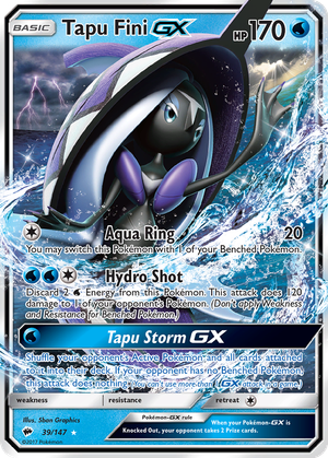 Tapu Fini GX card image
