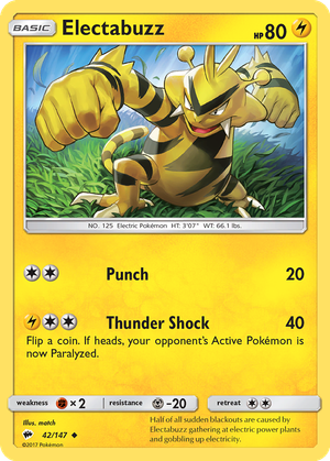 Electabuzz card image