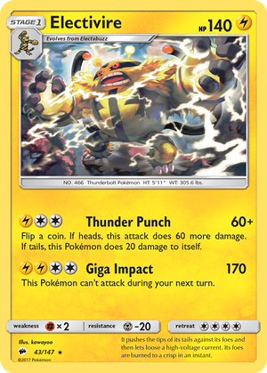 Electivire card image