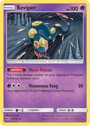 Seviper card image
