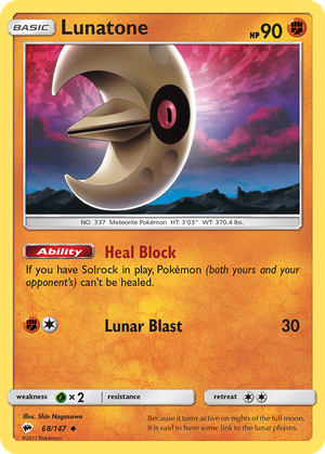 Lunatone card image