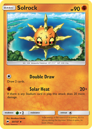 Solrock card image