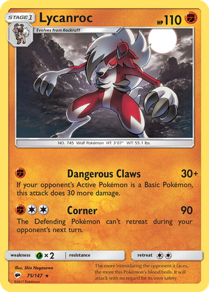 Lycanroc card image