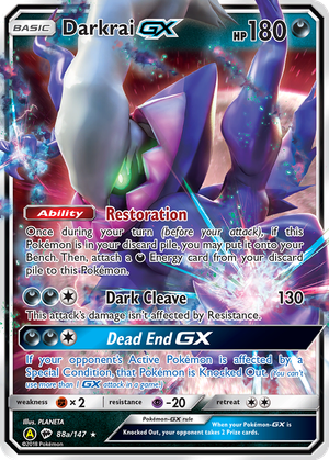 Darkrai GX card image