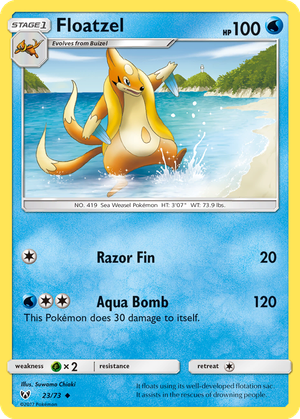 Floatzel card image
