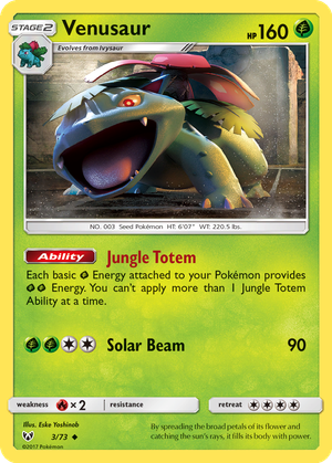 Venusaur card image