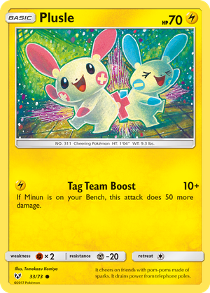 Plusle card image