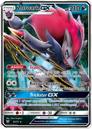 Zoroark GX card image
