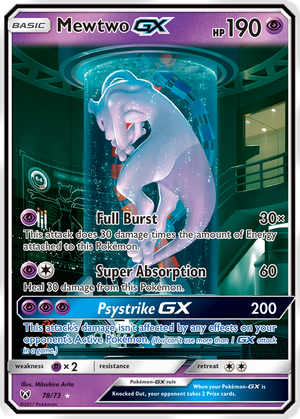 Mewtwo GX card image