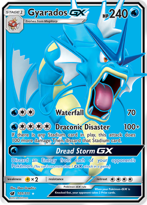 Gyarados GX card image