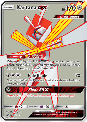 Kartana GX card image