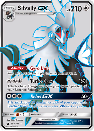 Silvally GX card image