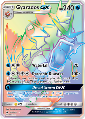 Gyarados GX card image