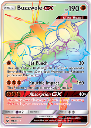 Buzzwole GX card image