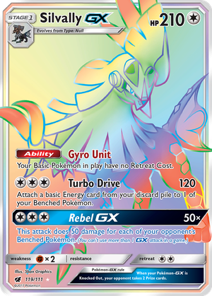 Silvally GX card image